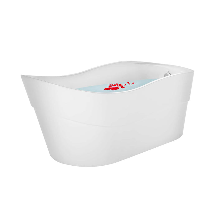 Empava 67" Freestanding Soaking Tub with Left Drain EMPV-67FT1527