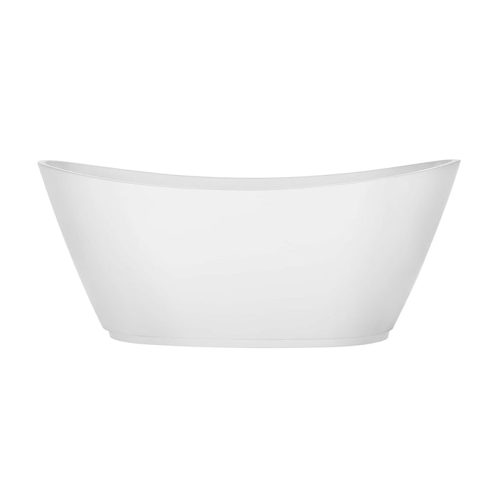 Empava 69" Freestanding Soaking Tub with Center Drain EMPV-69FT1603