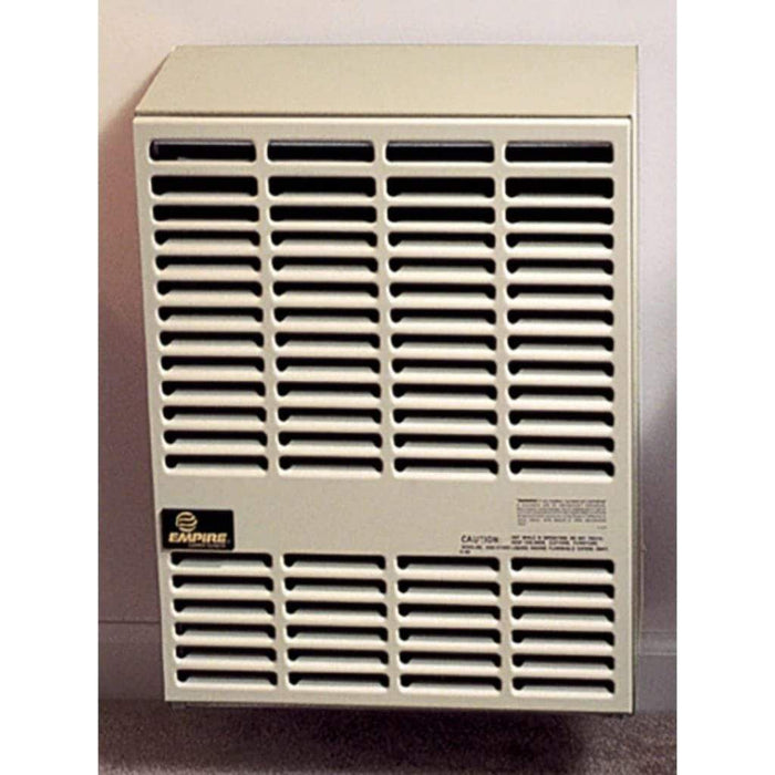 Empire 16" 10,000 BTU Beige Millivolt Control Without Thermostat, Propane Gas Direct Vent Wall Furnace