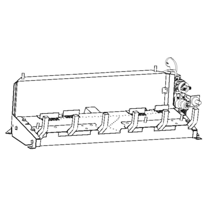 Empire 16" Millivolt Control With On/Off Switch, Propane Gas Vent Free Slope Glaze Burner