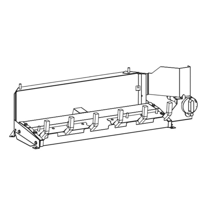 Empire 18" Manual Control With 3 Position Knob, Propane Gas Vent Free Slope Glaze Burner