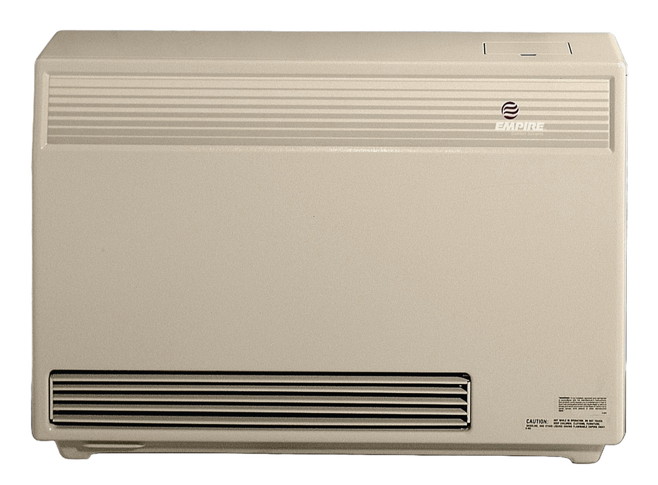 Empire 37" 40,000 BTU Beige High Efficiency Electronic Ignition, Propane Gas Direct Vent Wall Furnace