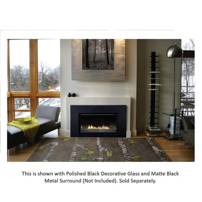 Empire 40" Loft Small Direct-Vent Gas Fireplace Insert (20,000 BTU)