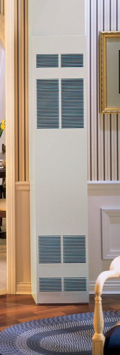 Empire 72" 40,000 BTU Beige Standing Pilot, Propane Gas Vented Counterflow Wall Furnace