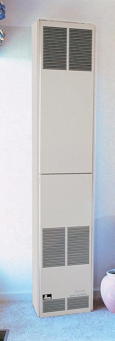 Empire 82" 55,000 BTU Beige Standing Pilot, Propane Gas Direct Vent Counterflow Wall Furnace