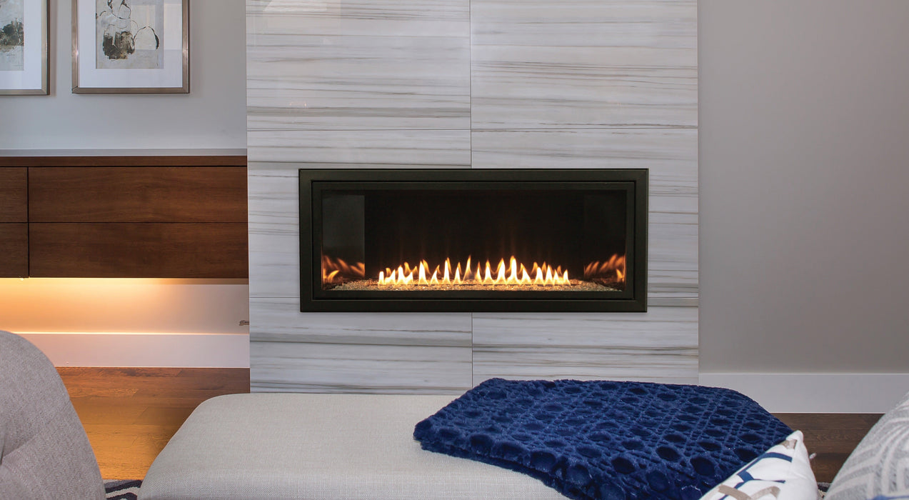 Empire Boulevard 36" Millivolt Control With On/Off Remote, Propane Gas Vent Free Linear Fireplace