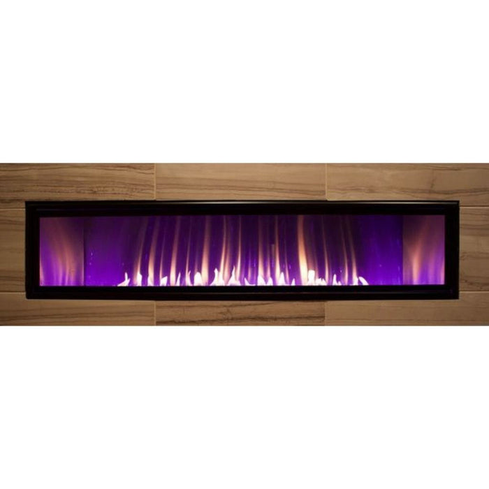 Empire Boulevard 60" Intermittent Pilot With Thermostat Variable Remote Control, Propane Gas Vent Free Linear Fireplace