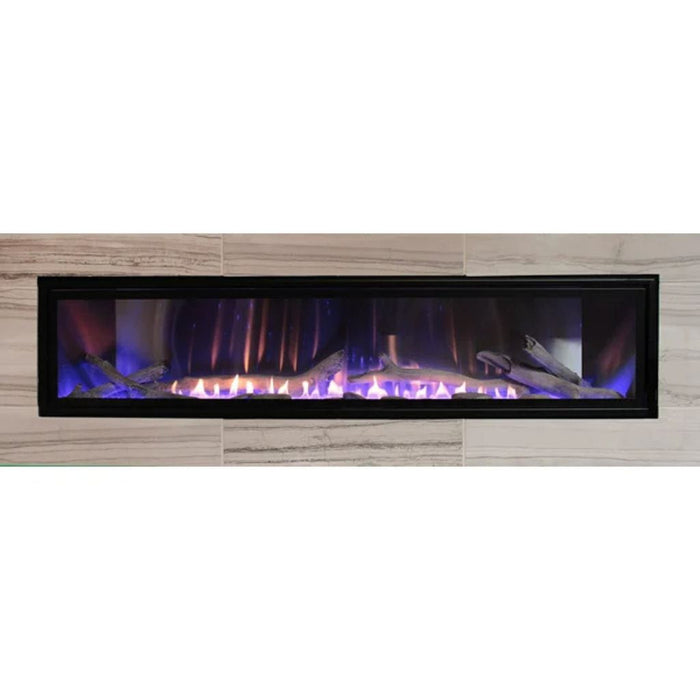 Empire Boulevard 60" Intermittent Pilot With Thermostat Variable Remote Control, Propane Gas Vent Free Linear Fireplace