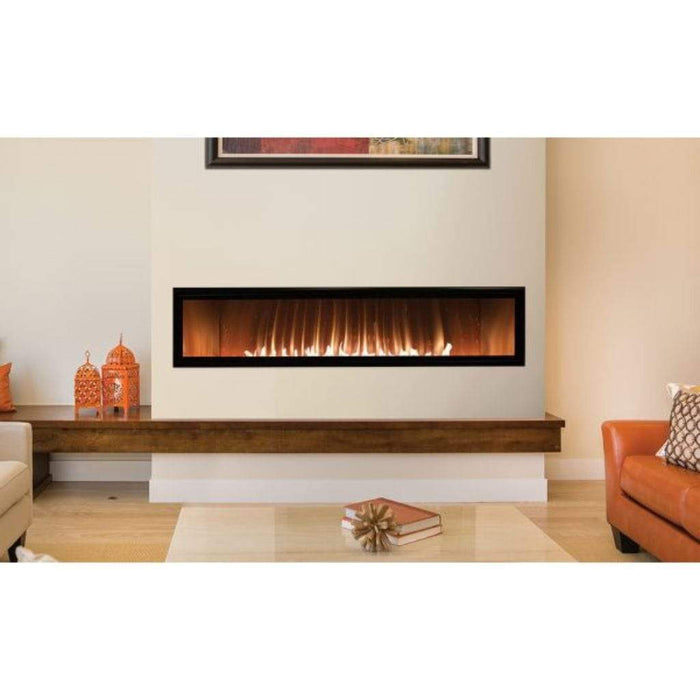 Empire Boulevard 60" Intermittent Pilot With Thermostat Variable Remote Control, Propane Gas Vent Free Linear Fireplace