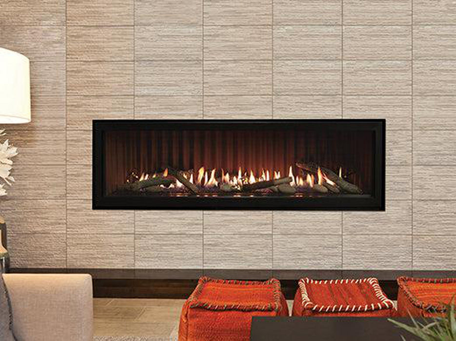 Empire Boulevard 60" Multi Function Remote, Propane Gas Direct Vent Linear Fireplace