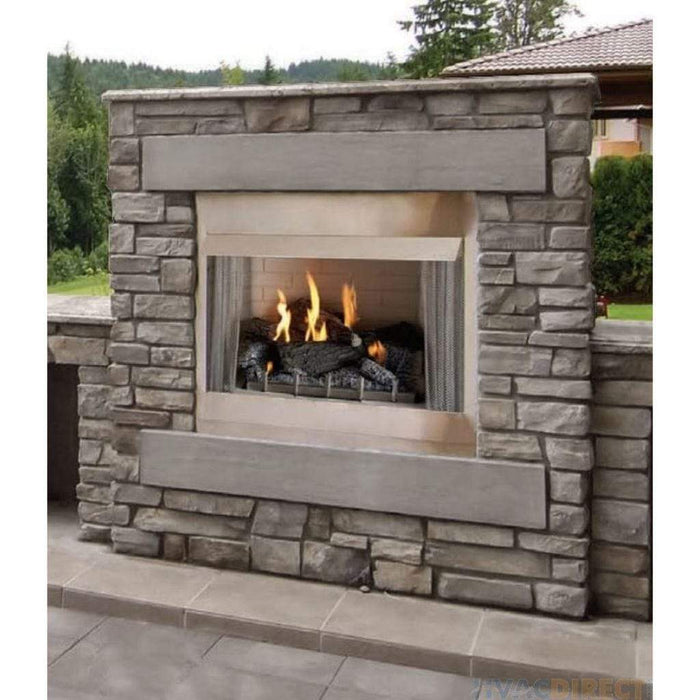 Empire Carol Rose Coastal 36" Stainless Steel Intermittent Pilot Control, Propane Gas Traditional Premium Outdoor Fireplace Empire Comfort Systems