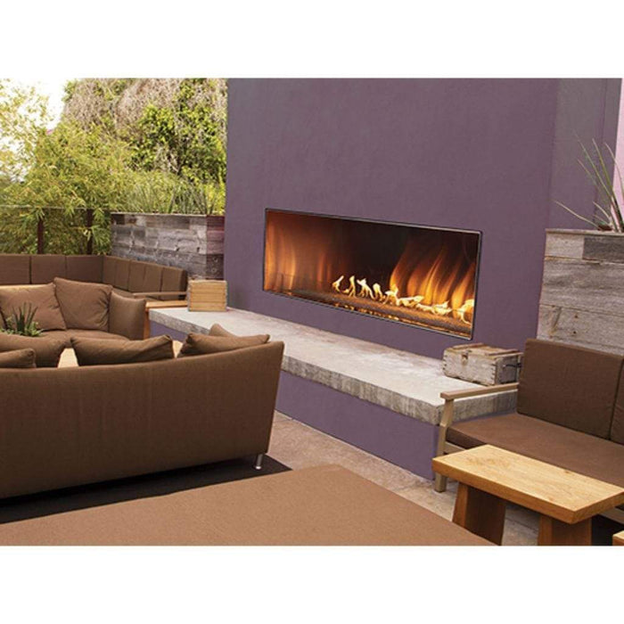 Empire Carol Rose Coastal 48" Stainless Steel Manual Control, Propane Gas Outdoor Linear Fireplace