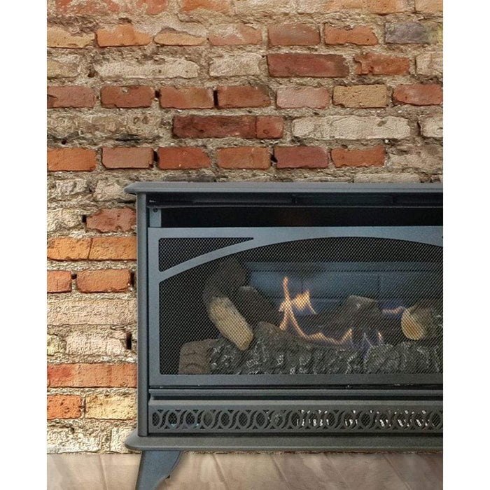 Empire HearthRite 32" Manual Control With Log Set, Natural Gas Vent Free Gas Stove