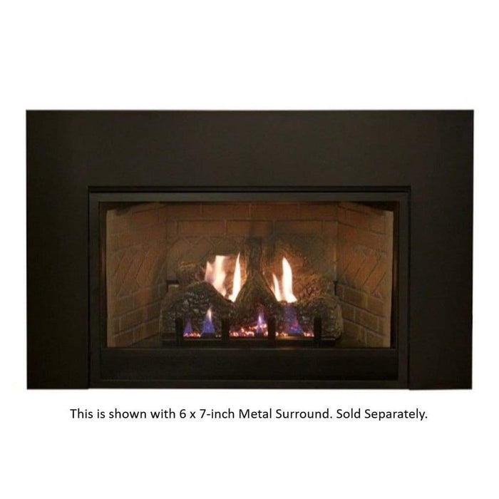 Empire Innsbrook 27" Intermittent Pilot Control With On/Off Switch, Propane Gas Vent Free Small Fireplace Insert