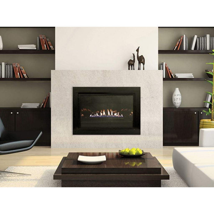 Empire Loft 27" 10,000 BTU Millivolt Control With On/Off Switch, Propane Gas Vent Free Small Fireplace Insert