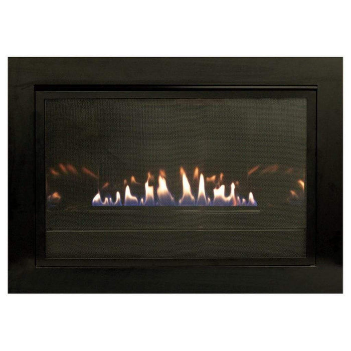 Empire Loft 27" 10,000 BTU Millivolt Control With On/Off Switch, Propane Gas Vent Free Small Fireplace Insert