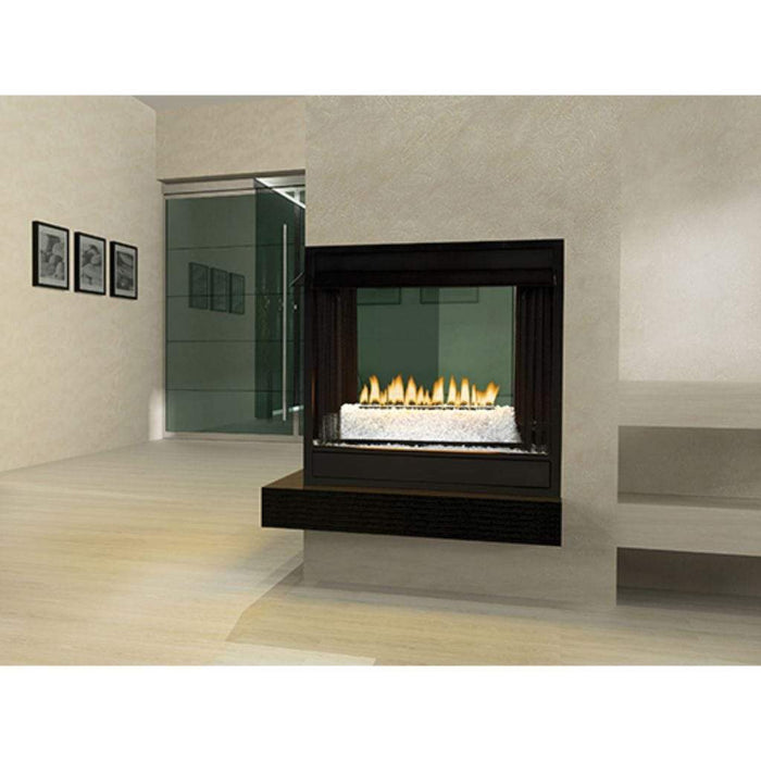 Empire Loft Series 24" Intermittent Pilot Control With On/Off Switch, Propane Gas Vent Free Multi Sided Burner