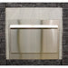 Empire Stainless Steel Weather Door for 48" Carol Rose Coastal Outdoor Linear Fireplace