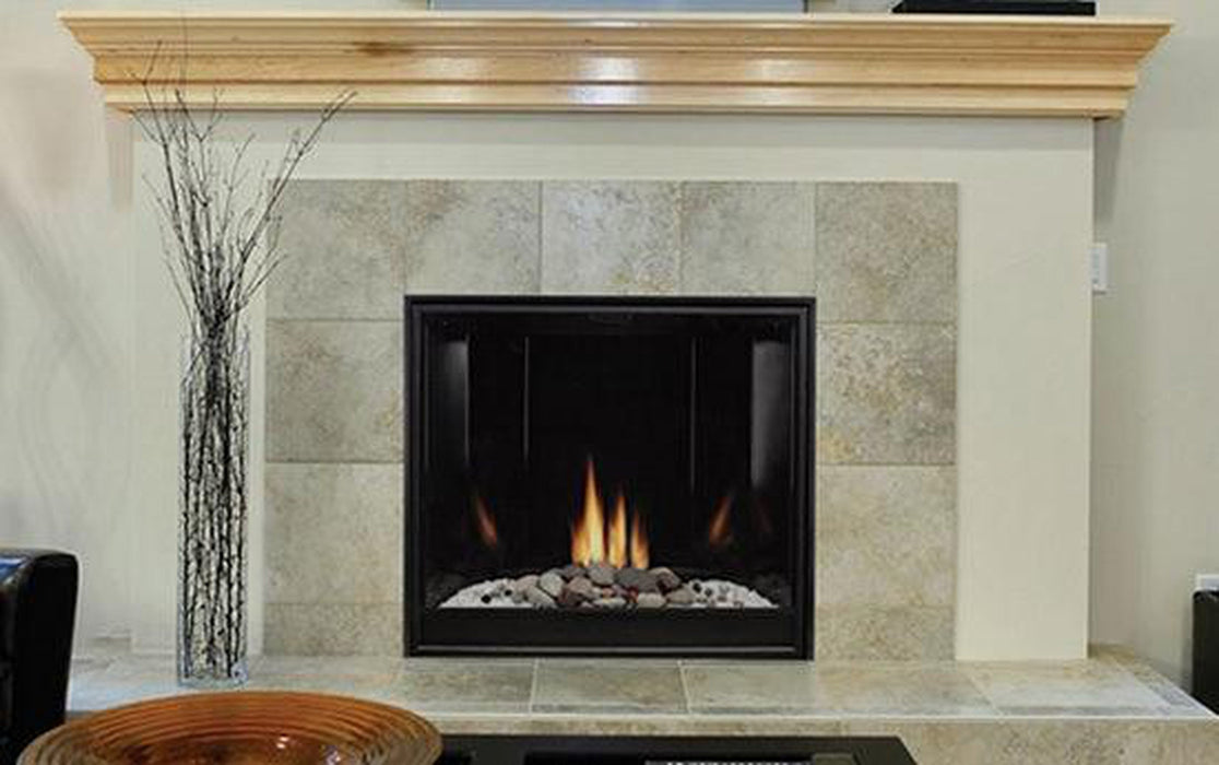 Empire Tahoe Clean Face 32" Millivolt Control With On/Off Switch, Propane Gas Direct Vent Premium Contemporary Fireplace