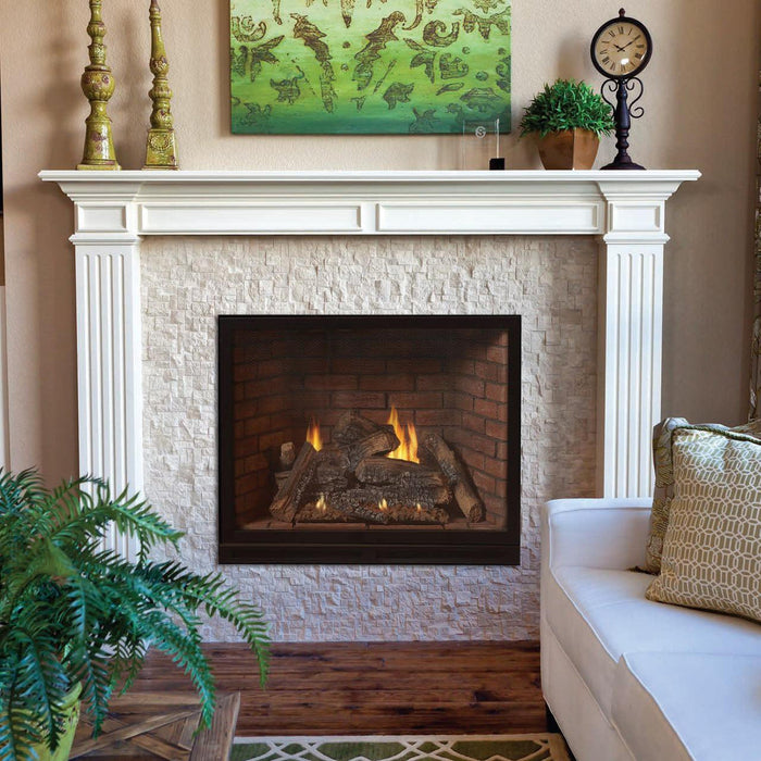 Empire Tahoe Clean Face 36" Millivolt Control With On/Off Switch, Propane Gas Direct Vent Traditional Luxury Fireplace