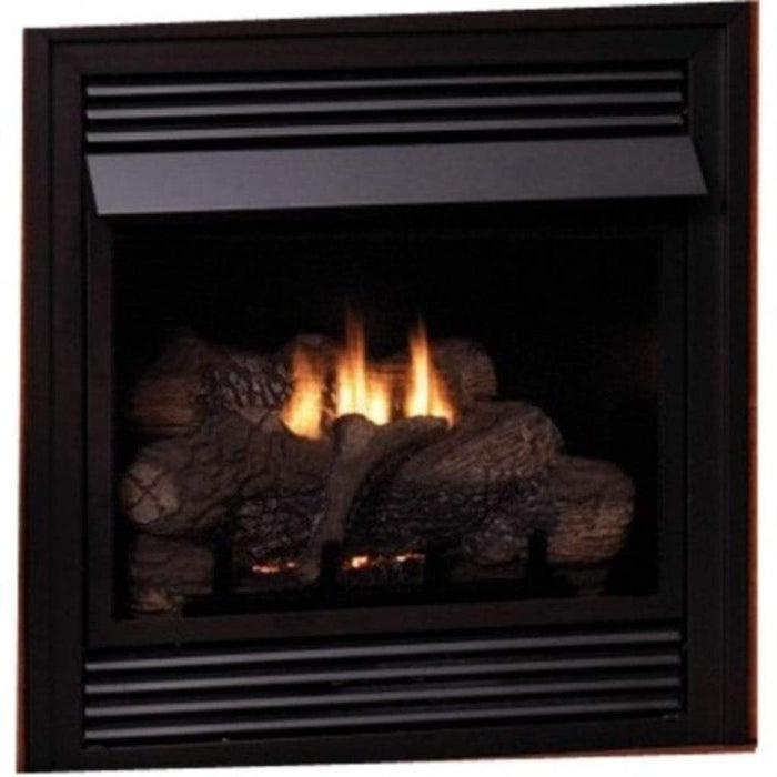 Empire Vail 26" 10,000 BTU Intermittent Pilot With On/Off Switch and Contour Burner, Propane Gas Vent Free Deluxe Fireplace