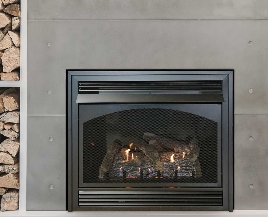 Empire Vail 32" Intermittent Pilot Control With On/Off Switch, Propane Gas Vent Free Premium Fireplace