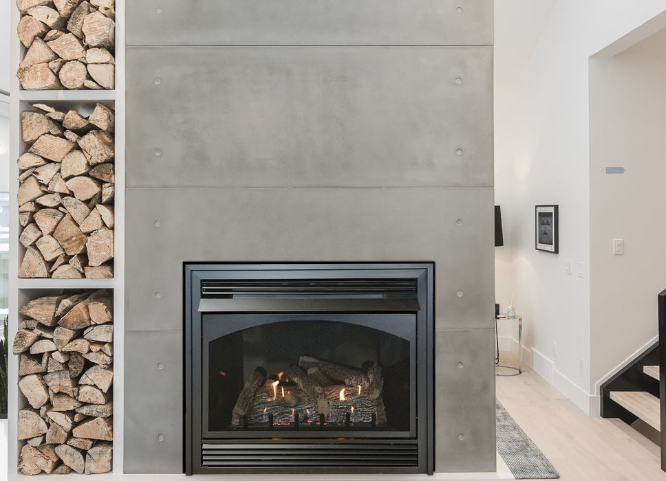 Empire Vail 32" Millivolt Control With On/Off Switch, Propane Gas Vent Free Premium Fireplace