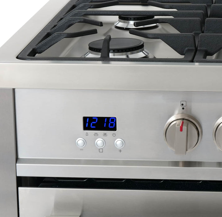 Cosmo 36-Inch 3.8 Cu. Ft. Single Oven Dual Fuel Range in Stainless Steel (COS-F965)