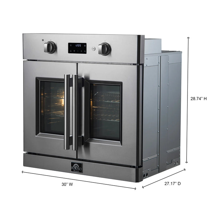 Forno Asti 30-Inch Electric French Door Wall Oven (FBOEL1333-30)