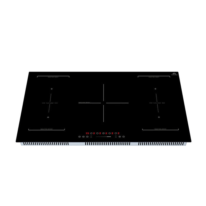 Forno Ornonzo 36-Inch Induction Cooktop, 5 Zones, 2 Flex-Zones, 10200W, Touch Control, 9 Power Levels (FCTIN0569-36)