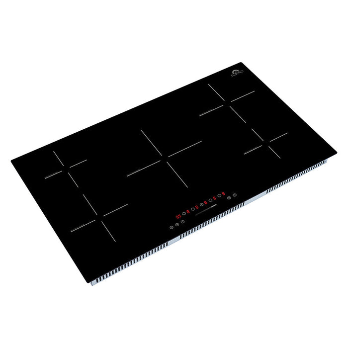 Forno  Parco 36-Inch Induction Cooktop, 5 Zones, 10200W, Touch Control, 9 Power Levels & Booster Function (FCTIN0583-36)