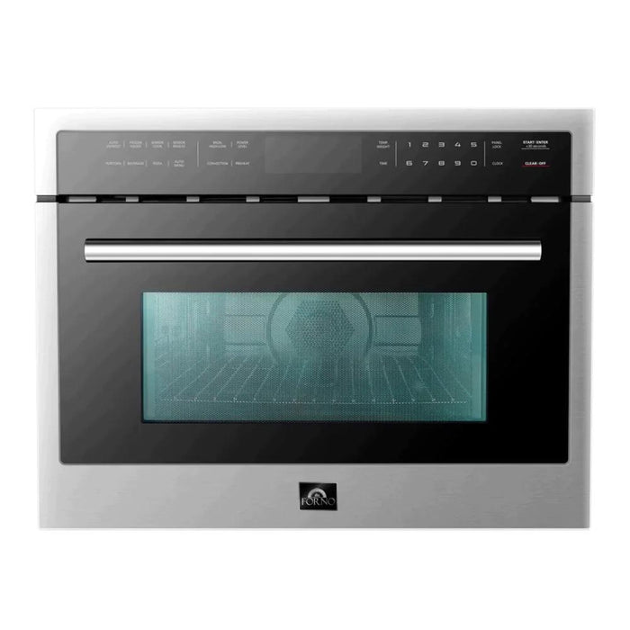 Forno Built-In 1.6 cu.ft. Microwave Oven in Stainless Steel - FMWDR3093-24