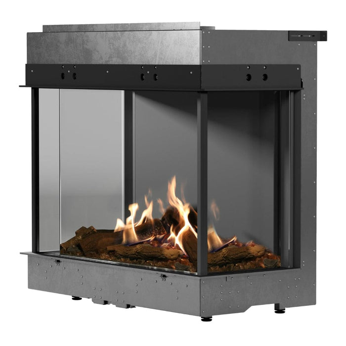 Faber MatriX 3326 Series Three-sided Bay Built-in Gas Fireplace