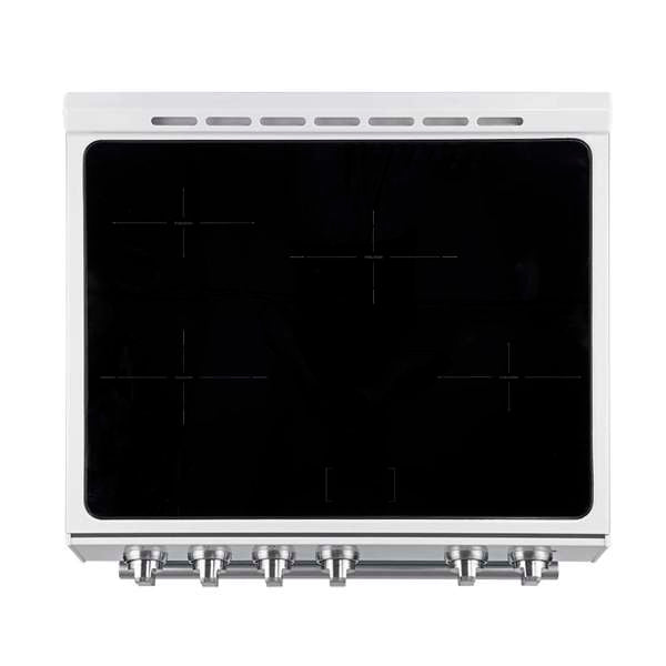 Forno Leonardo Espresso 30 Inch Slide-In White Induction Range FFSIN0982-30WHT