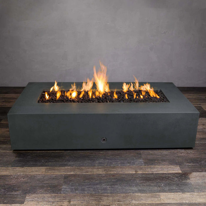 Starfire Designs Gravity 72" x 38" Rectangle Concrete Gas Fire Pit