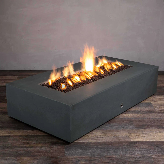 Starfire Designs Gravity 72" x 38" Rectangle Concrete Gas Fire Pit