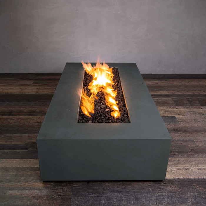 Starfire Designs Gravity 72" x 38" Rectangle Concrete Gas Fire Pit