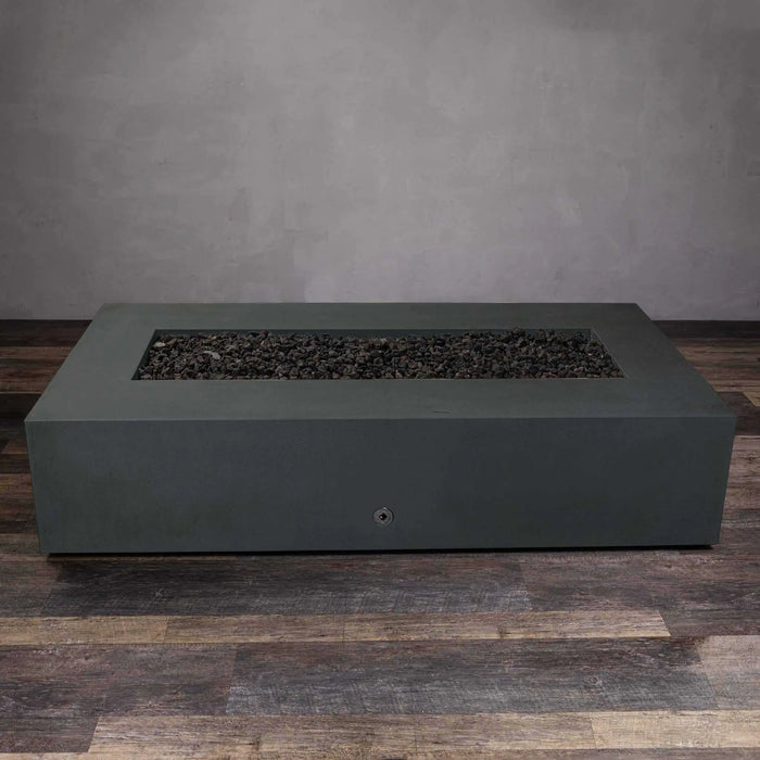 Starfire Designs Gravity 72" x 38" Rectangle Concrete Gas Fire Pit