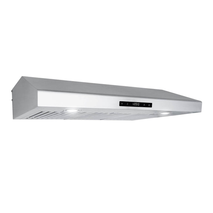 Cosmo 30-Inch 500 CFM Under Cabinet Range Hood in Stainless Steel (COS-KS6U30)