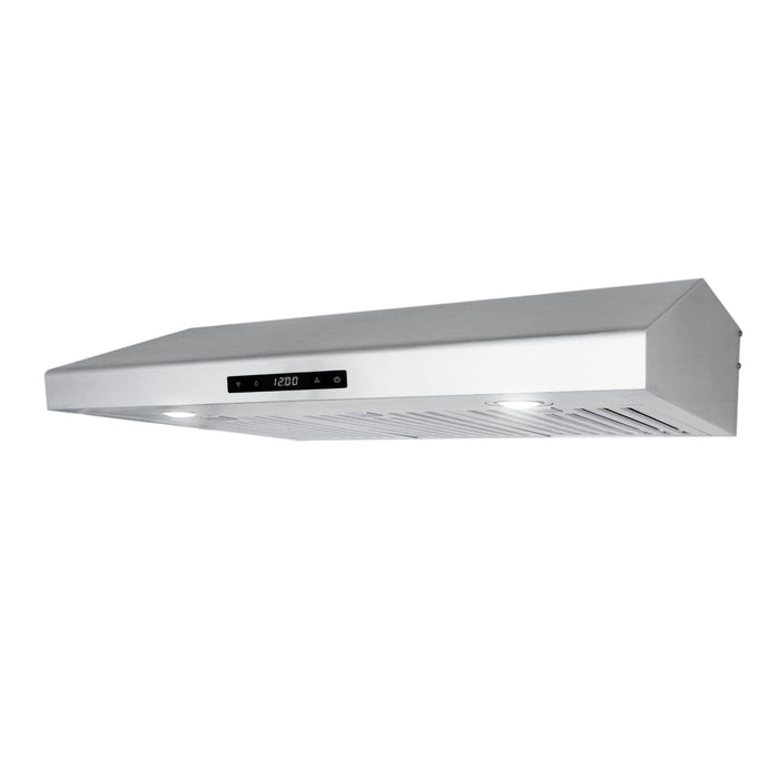 Cosmo 30-Inch 500 CFM Under Cabinet Range Hood in Stainless Steel (COS-KS6U30)