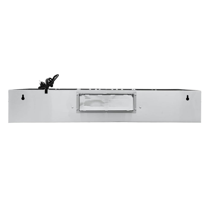 Cosmo 36-Inch 500 CFM Ducted Under Cabinet Range Hood in Stainless Steel (COS-KS6U36)