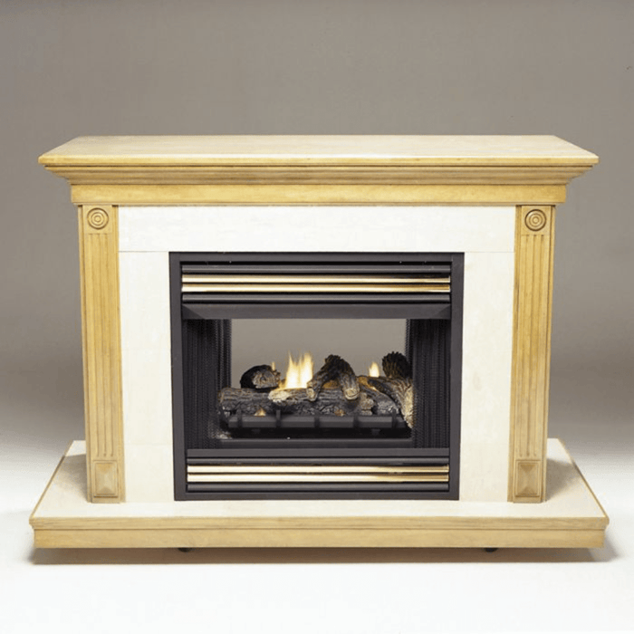 Kingsman 38" MVF40 Zero Clearance Universal Vent Free Multi-Sided Fireplace