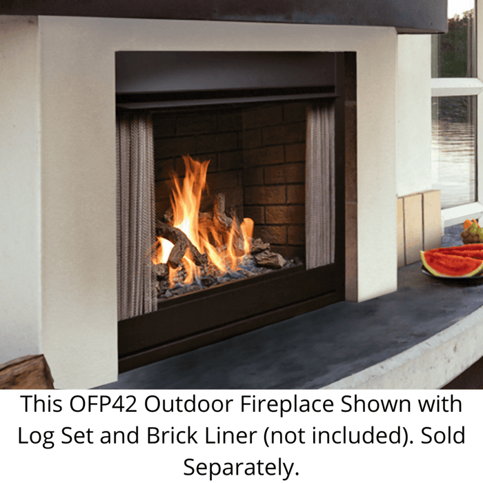 Kingsman 42" OFP42 IPI Outdoor Gas Fireplace (OFP42NE)