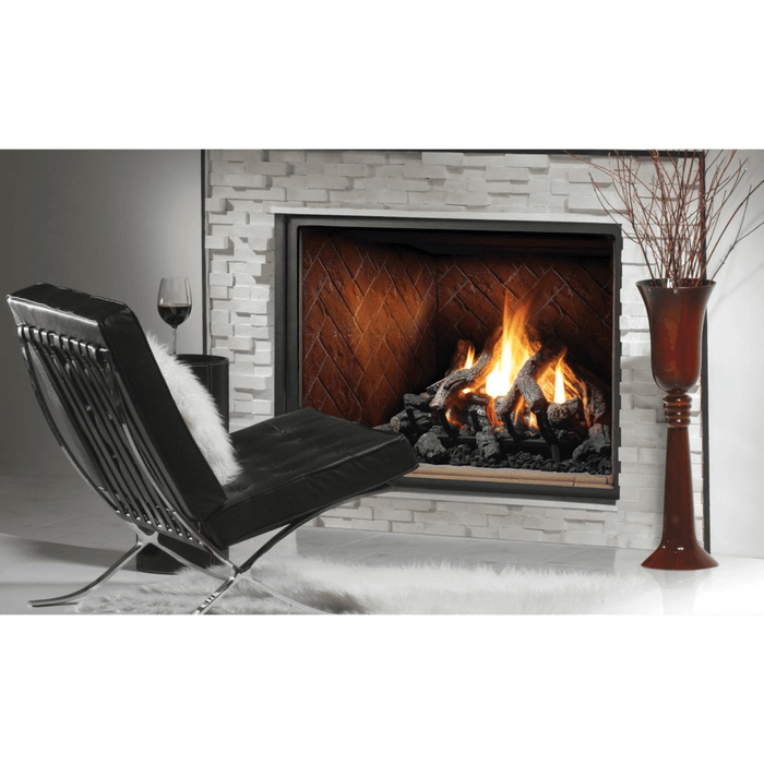 Kingsman HBZDV4736 47" Zero Clearance Intermittent Pilot Control, Propane Gas Direct Vent Fireplace