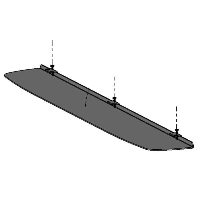 Kingsman Mantel Clearance Shield for IDV26 Series Fireplace Inserts