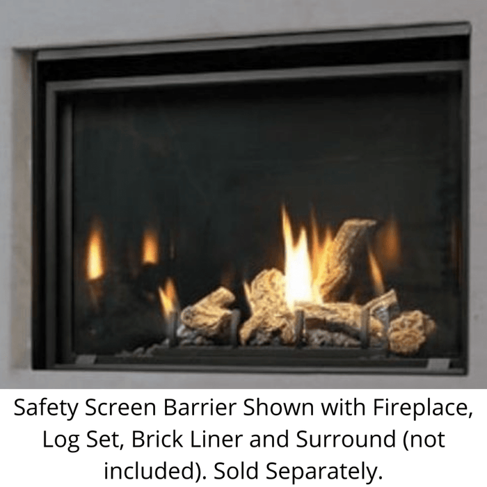 Kingsman Safety Screen Barrier for ZDV3318 Series Fireplaces