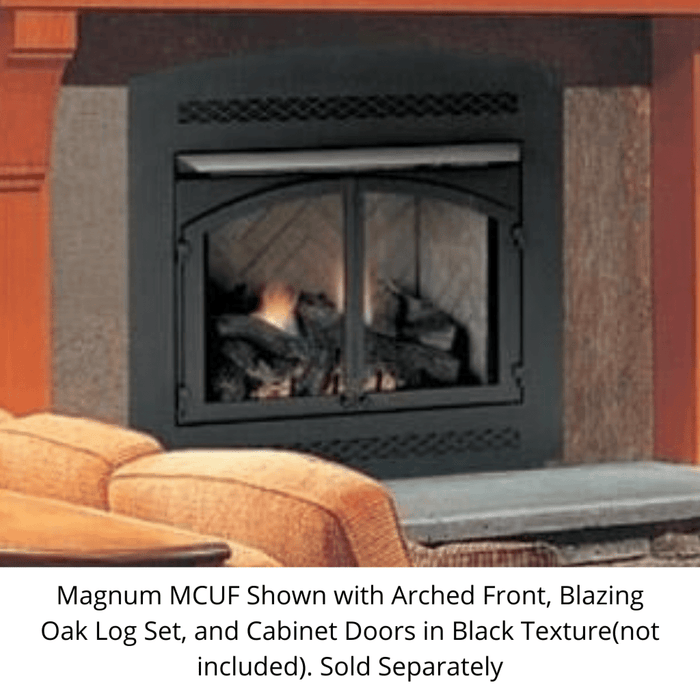 Monessen 36" Magnum Vent Free Firebox With Herringbone Refractory Firebrick