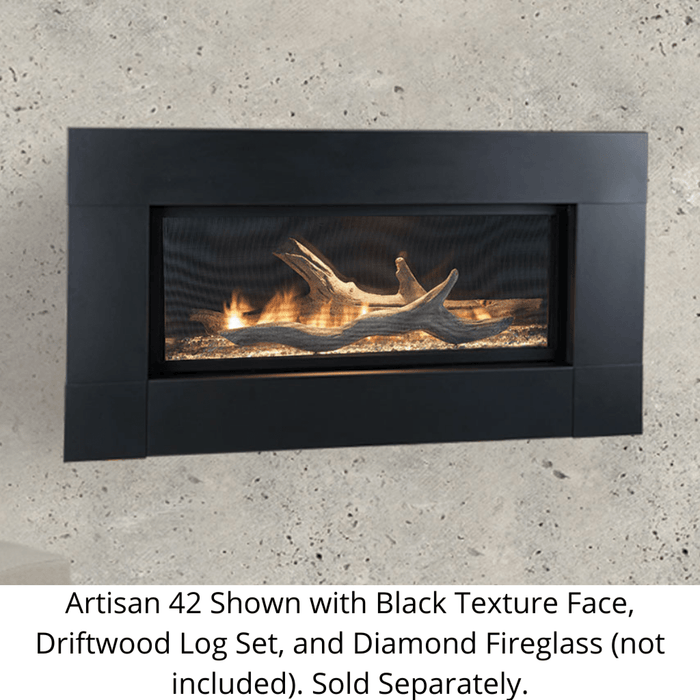 Monessen 42" Artisan Vent Free Linear Fireplace with Single Rate IntelliFire Plus IPI Control