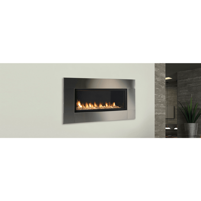 Monessen 42" Artisan Vent Free Linear Fireplace with Single Rate IntelliFire Plus IPI Control