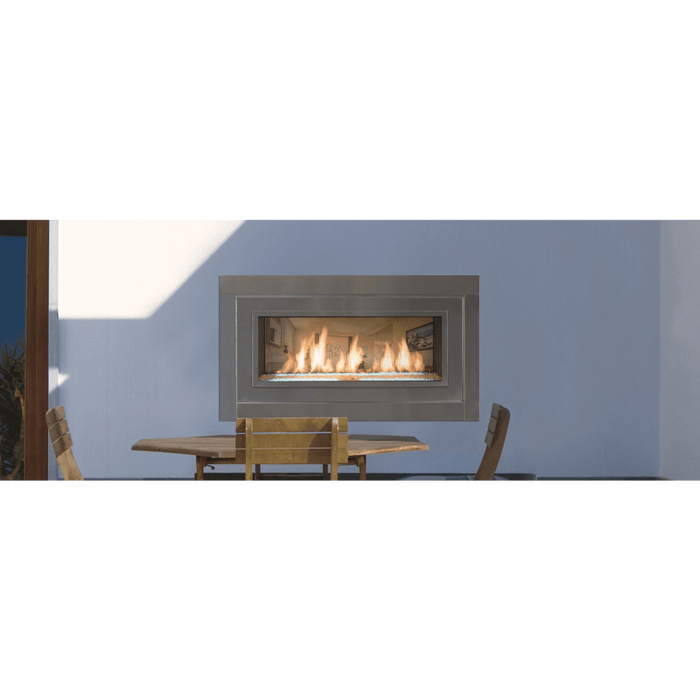 Monessen 42" Artisan Vent Free See-Through Linear Fireplace with IntelliFire Plus IPI Control